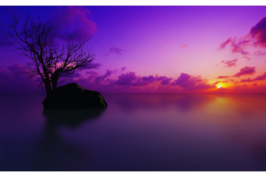 Maldivian Sunset 1280 x 800 widescreen